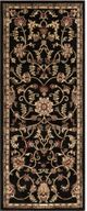Surya Riley Black 3'x8' Runner Rug-0