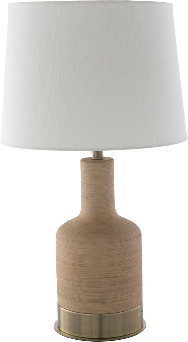 Surya Brae Brown/White Lamp-0