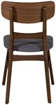 Liberty Furniture Space Savers Gray/Satin Walnut Panel Back Side Chair-4