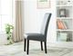 Mazin Furniture Jarvis Pebbled Gray Side Dining Chair-1