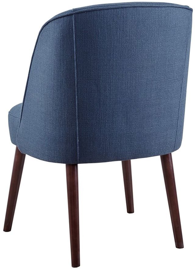 Olliix by Madison Park Blue Bexley Rounded Back Dining Chair-1
