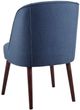 Olliix by Madison Park Blue Bexley Rounded Back Dining Chair-1