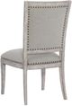 Hooker® Furniture Boheme Vitton Antwerp Linen/Mercantile White Upholstered Dining Side Chair-2