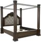 Signature Design by Ashley® Maylee Dark Brown Queen Canopy Bed-0
