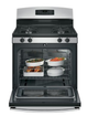 GE® 30" Stainless Steel Freestanding Gas Range-1