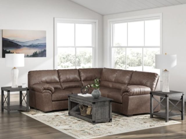 Signature Design by Ashley® WillowBend 2-Piece Umber Small-Spaced Sectional-2