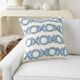 Nourison Home™ Lifestyle Ocean Tufted XOXO Throw Pillow-2