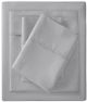 Olliix by Clean Spaces Allergen Barrier Light Gray California King 300 Thread Count Cotton Sheet Set-0