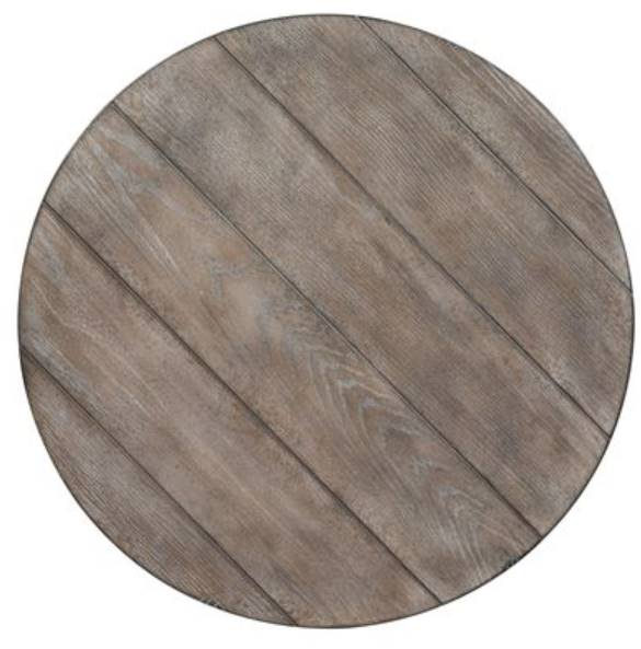Liberty Furniture Sedona Distressed White Round End Table