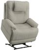 Flexsteel® Zecliner Model 2+ Dove Power Lift Sleep Recliner with Power Headrest and Lumbar-1