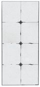 A & B Home Antique Silver Rectangle Wall Mirror-1