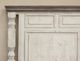 International Furniture Direct Stone Gray/White Eastern King Panel Bed-3