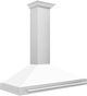 ZLINE 48" White Matte Wall Mounted Range Hood -2