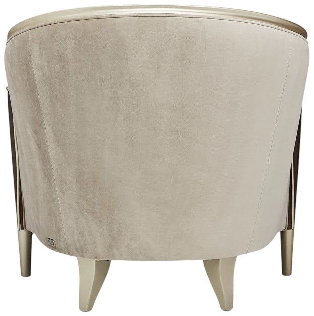Michael Amini® Villa Cherie Hazelnut/Porcini Chair-3
