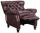 BarcaLounger® Presidential Wenlock Fudge Leather Manual Recliner-2