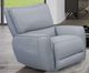 Furniture of America® Phineas Pale Blue Power Recliner-0