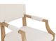 Fairfield® Maxwell Cream/Sunlit Oak Arm Chair-5