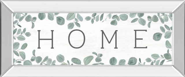 Classy Art Home Eucalyptus I by Kate Sherrill Mirror Framed Wall Art-0