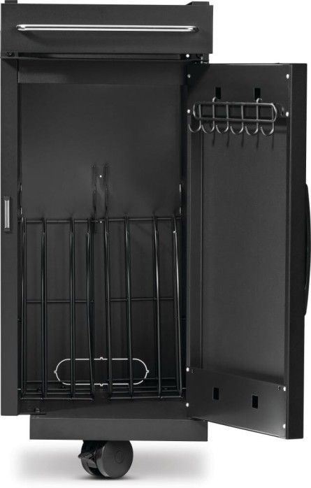 Napoleon Rogue® PRO-S Matte Black Under Grill Storage Cart-1