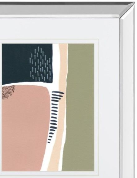 Classy Living Regina Moore Simple Marks I 40" Wall Art-1