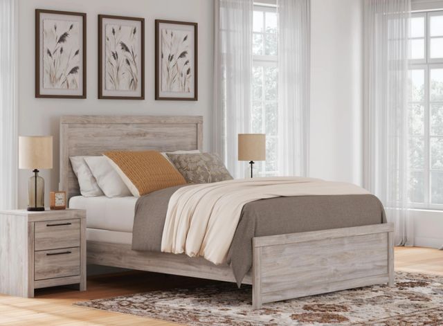 Signature Design by Ashley® Broachmyn Gray Queen Panel Bed-1