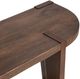 Classic Home Alenna Tundra Brown Console Table-5