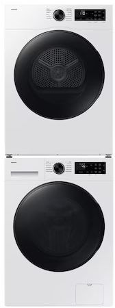 Samsung 5000 Series White Front Load Washer & Electric Dryer Laundry Pair-1