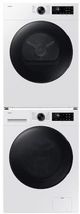 Samsung 5000 Series White Front Load Washer & Electric Dryer Laundry Pair-1