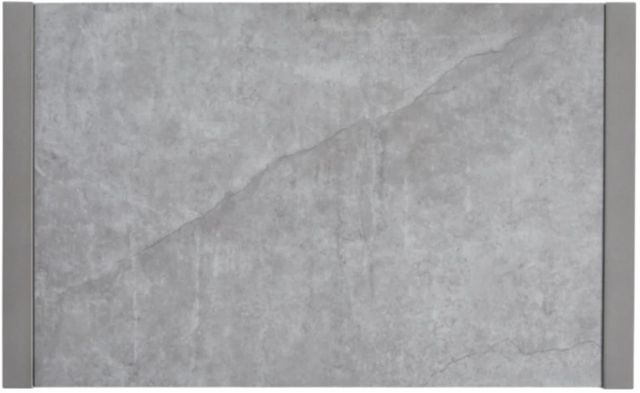 Signature Design by Ashley® Hurley Park Gray Aluminum/Stone Outdoor Cocktail Table-2