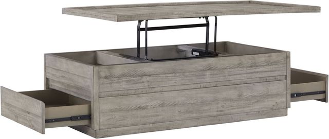 Signature Design by Ashley® Naydell Gray Lift Top Coffee Table-1