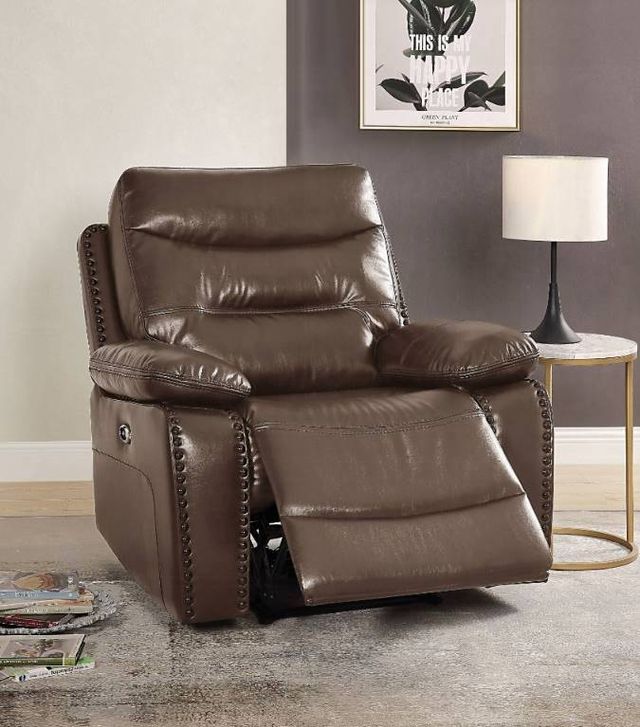 ACME Furniture Aashi Brown Power Recliner-1