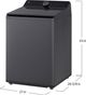 LG 5.5 Cu. Ft. Matte Black Impeller Top Load Washer with EasyUnload™, AI Sensing, ezDispense®, Water Faucet and LCD Digital Dial Control-3