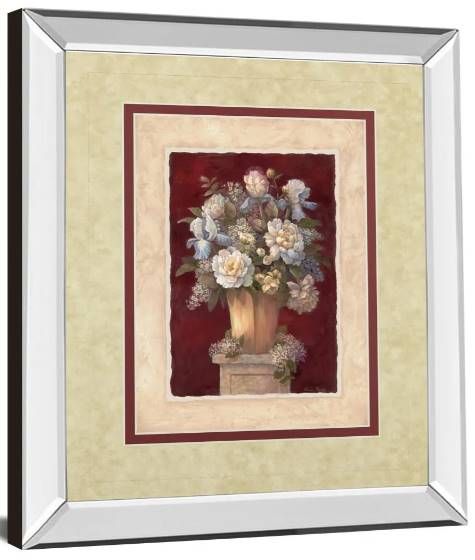 Classy Art Traditional Red II by Vivian Flasch Wall Art-1