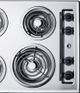Summit® 24" Chrome Electric Cooktop-2