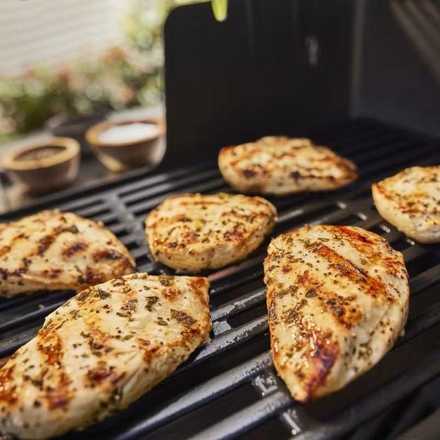 Weber® Genesis E-415 4-Burner Black Freestanding Natural Gas Grill-2