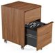 BDI Cascadia® 6207 Mobile File Pedestal-Natural Walnut-1