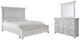 Benchcraft® Kanwyn 3-Piece Whitewash Queen Panel Bed Set-0