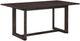 American Wholesale Furniture Portofino 6-Piece Brown/Gray Dining Table Set-1