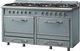 Viking® Tuscany 66" November Sky Pro Style Dual Fuel Range with 2 Induction-2