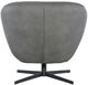 Hooker® Furniture CC Mina Buckskin Dark Gray Swivel Chair-3