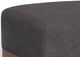 International Furniture Direct Samba Dark Gray Ottoman-1