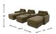 Drew & Jonathan Home ModularOne New Horizon 6-Piece Moss Modular Chaise Sectional-2