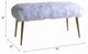 ACME Furniture Bagley II Gold/White Bench-2