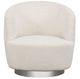 Fairfield® Customizable Dhalia Swivel Chair with Nickel Base-1