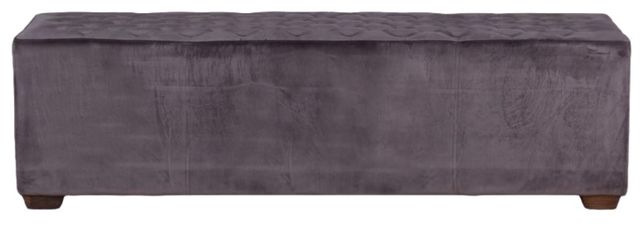 Home Trends & Design D'Orsay Asphalt Bench-2