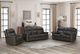 BarcaLounger® Leon Matteo Smokey Gray Power Recliner-1