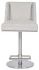 Vanguard® Furniture Michael Weiss Ace Norfolk Nickel Counter Stool-2