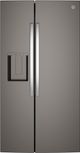 GE® 36" 27.9 Cu. Ft. Fingerprint Resistant Slate Side-by-Side Refrigerator with Extra Tall Dispenser and In-Door Icemaker-0