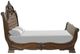 New Classic® Home Furnishings Bella Notte Mahogany Brown King Upholstered Sleigh Bed-3