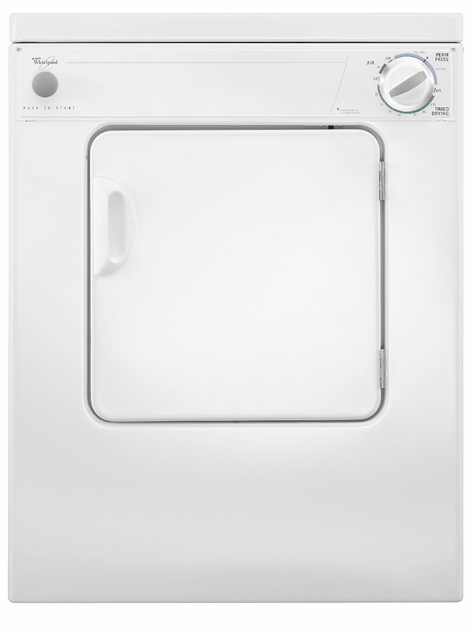 Whirlpool® 3.4 Cu. Ft. White Compact Front Load Electric Dryer
